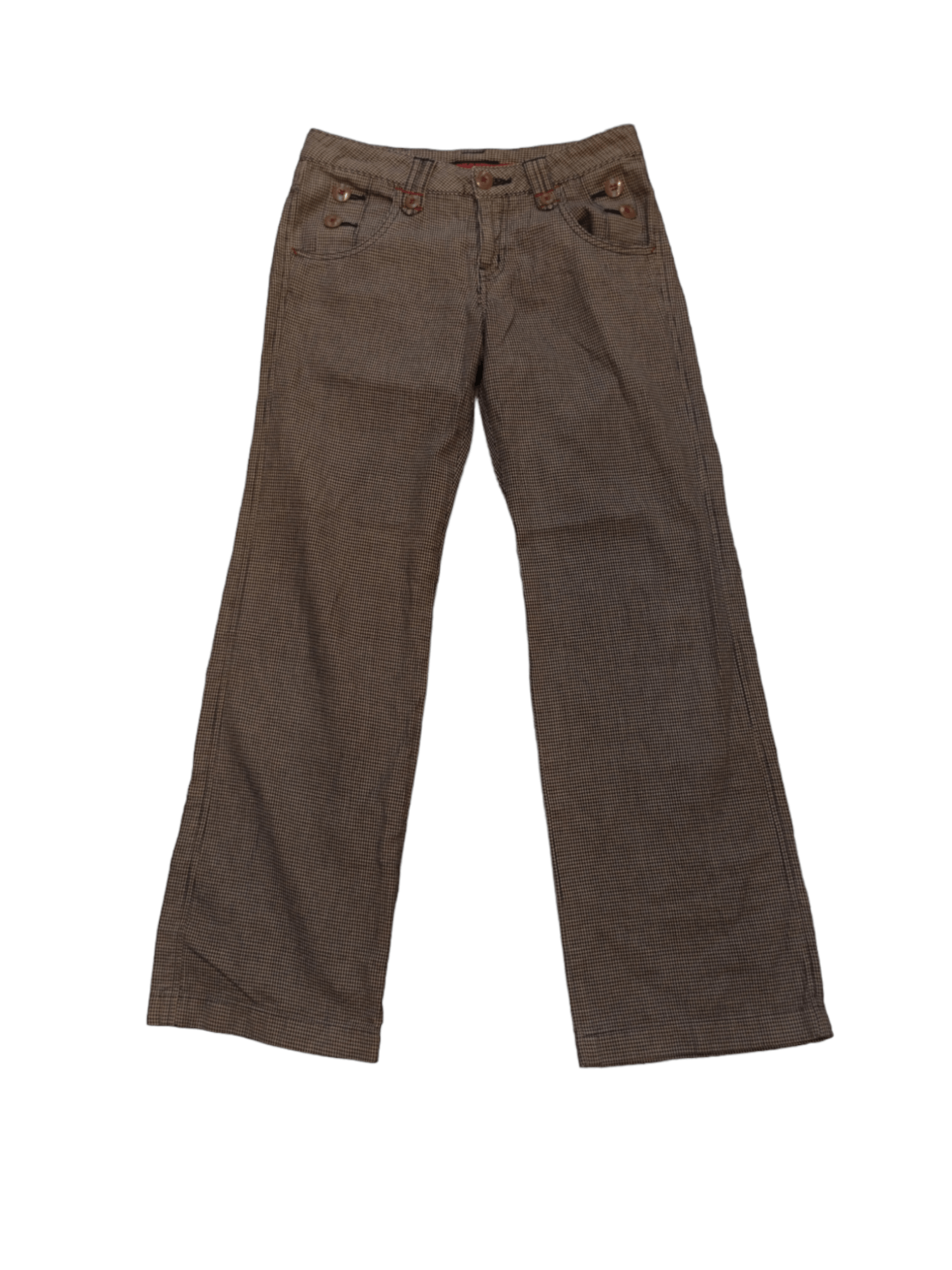 image of Hysteric Glamour x Vintage Et Boite By Blue Way Houndstooth Panttern in Brown (Size 30)