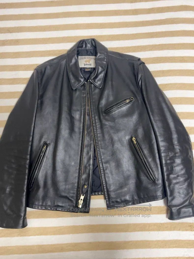 Schott Schott 689H Horseskin Jacket Size US L / EU 52-54 / 3 - 1 Thumbnail