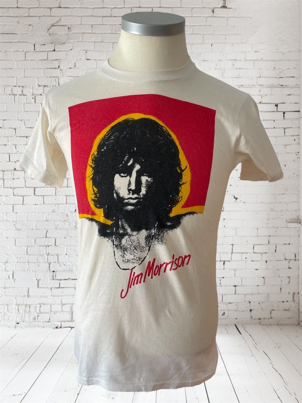 Other Vintage Jim Morrison T-Shirt, Screen Stars, 1980 Size US L / EU 52-54 / 3 - 2 Thumbnail
