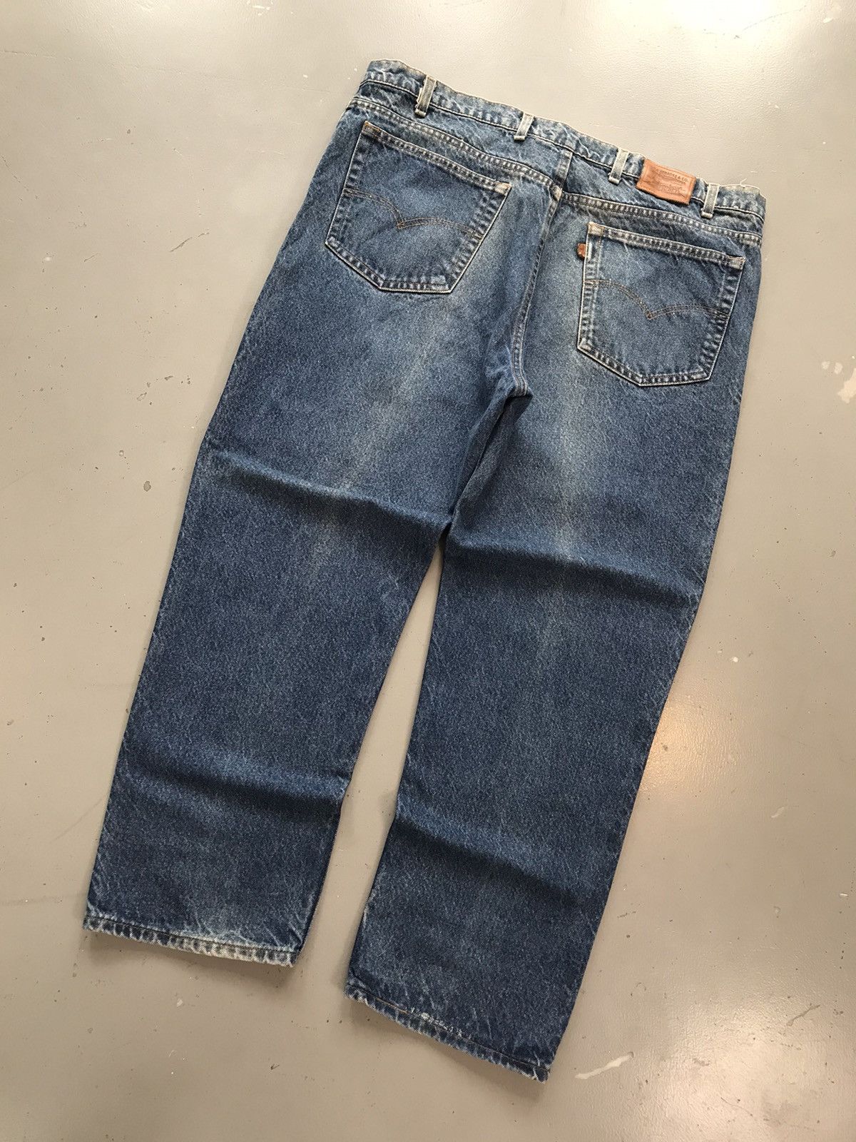 Levi's × Vintage Vintage Levi’s orange tab big size baggy fit denim Size US 42 / EU 58 - 7 Thumbnail