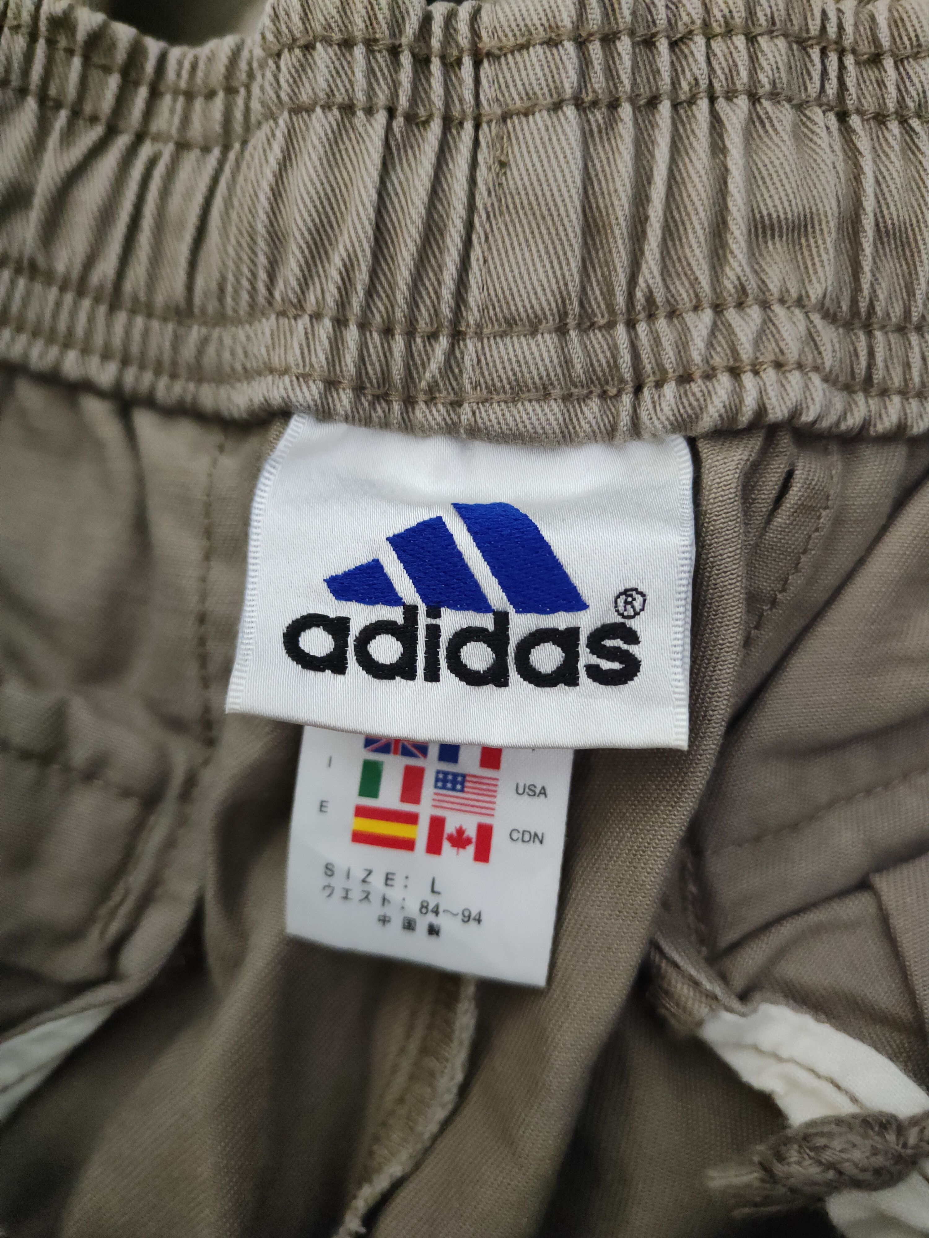 Adidas DL Adidas Beige Multipocket Tactical Casual Pants #794 Size US 33 - 15 Thumbnail
