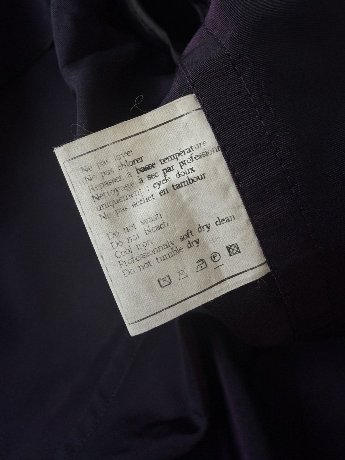 Chanel Chanel Double-Breasted Purple Coat Size L / US 10 / IT 46 - 8 Thumbnail