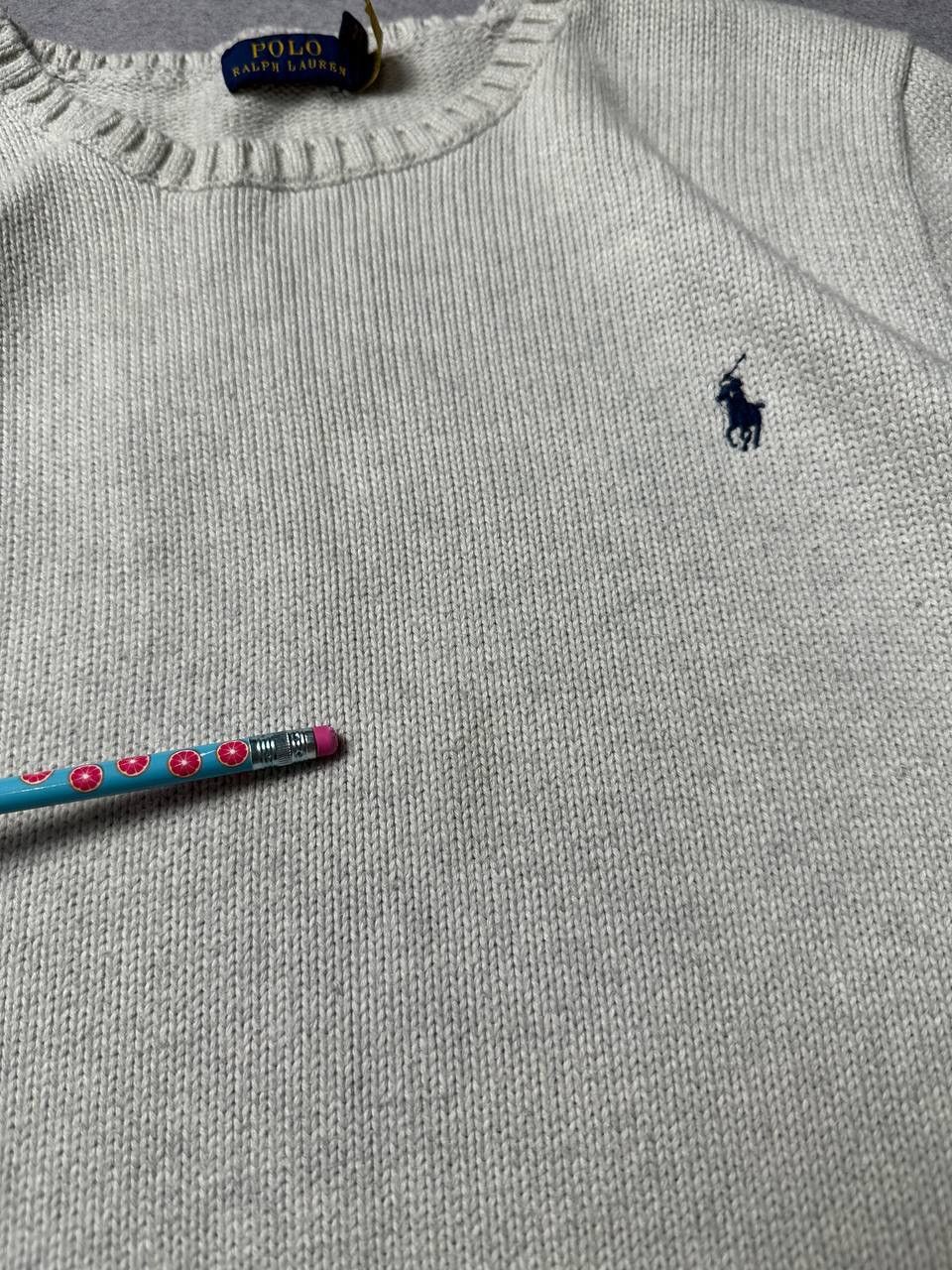 Polo Ralph Lauren × Vintage Vintage 2000’s Polo Ralph Lauren Small Pony Knitted Sweater Size L / US 10 / IT 46 - 7 Thumbnail