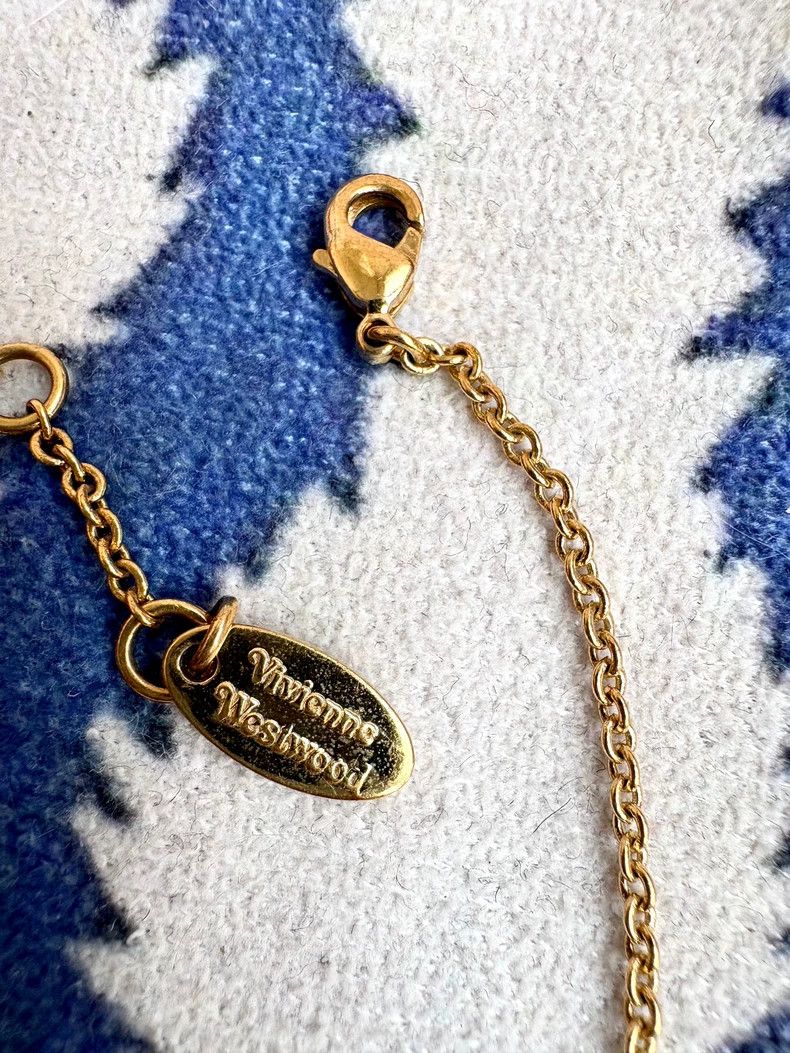 Vivienne Westwood Vintage Skull Saturn Bracelet