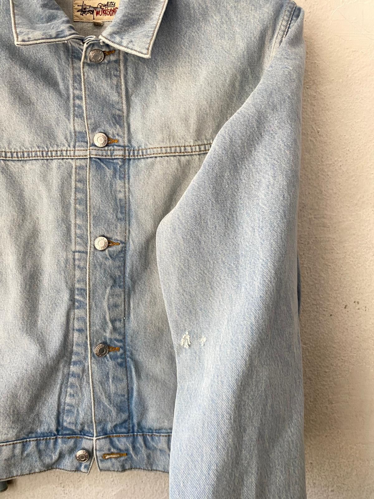 Stussy Trucker Denim Jacket Size US M / EU 48-50 / 2 - 7 Thumbnail