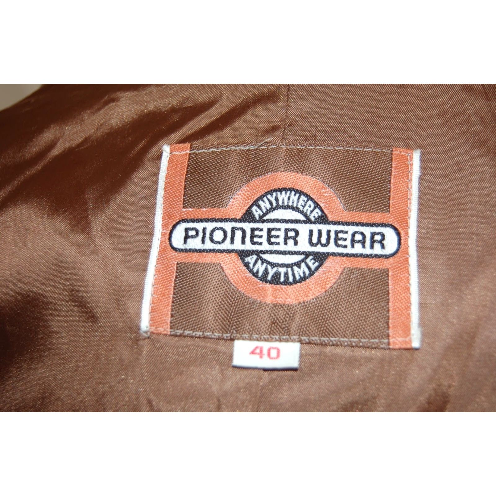 Vintage VINTAGE Pioneer Wear Men's Brown Fringe Real Leather Jacket Size 40 Retro Suede Size US XXS / EU 40 - 6 Thumbnail