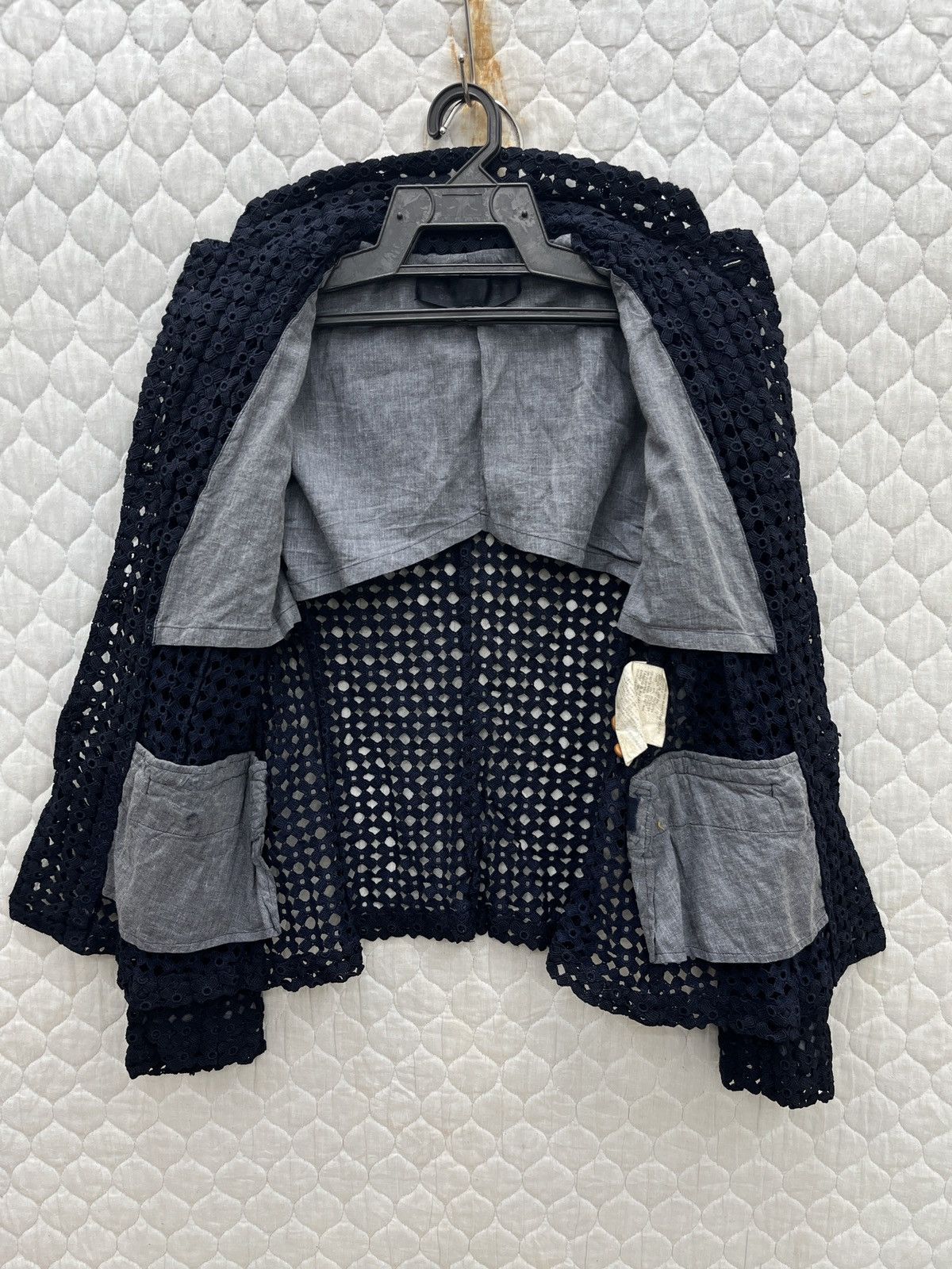 Comme des Garcons 🔥🔥🔥ARCHIVE COMME DES GARCONS CROCHET LACE JACKET Size M / US 6-8 / IT 42-44 - 11 Thumbnail