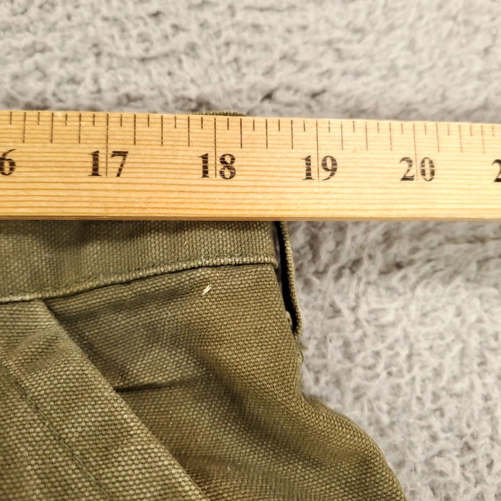 SafTbak VINTAGE Saftbak Pants Mens 36x32 Carpenter Canvas Workwear" Size US 36 / EU 52 - 2 Thumbnail
