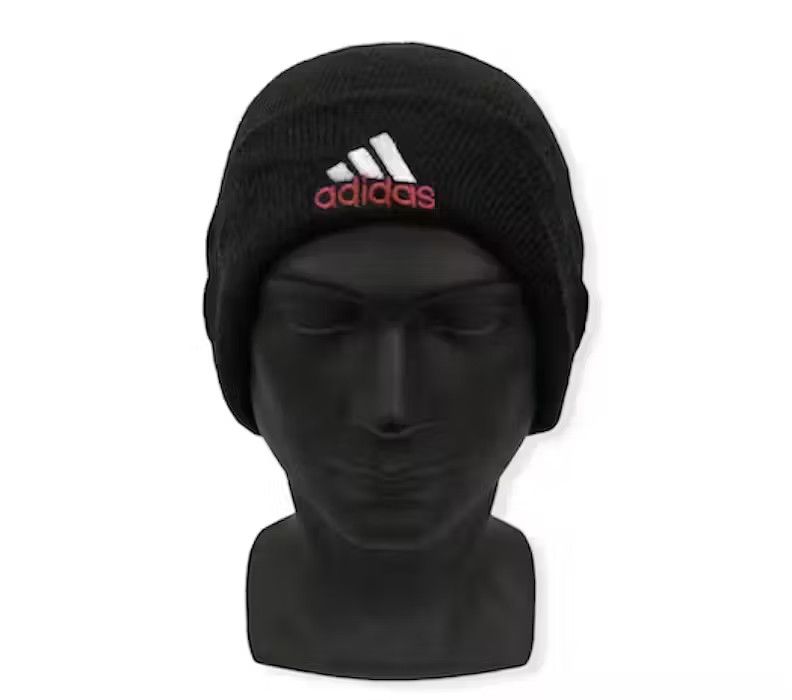 Adidas Vintage Adidas Big Logo Beanie Hat 