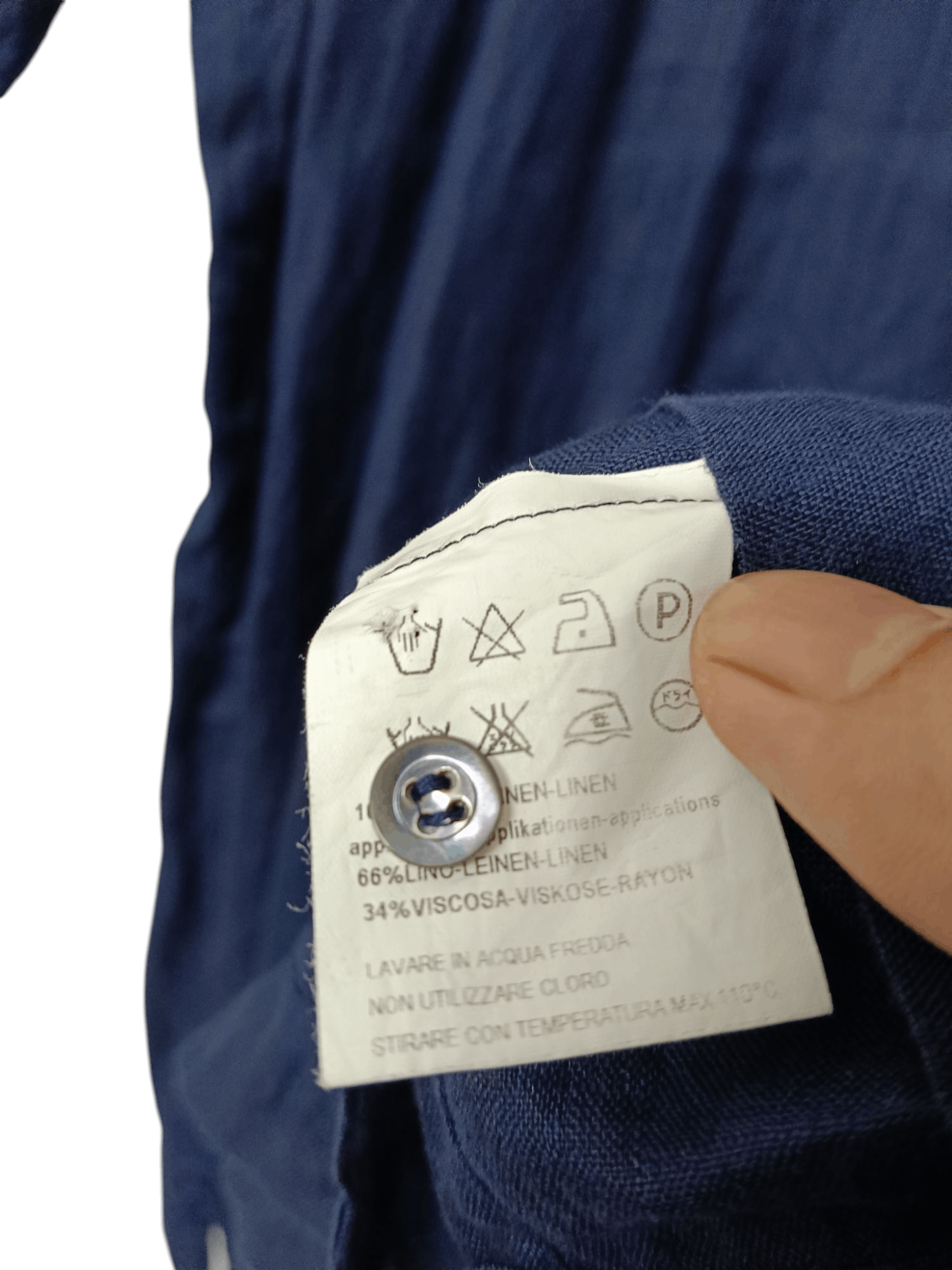 Cortigiani Cortigiani luxury linen long sleeve shirts Size US L / EU 52-54 / 3 - 4 Thumbnail
