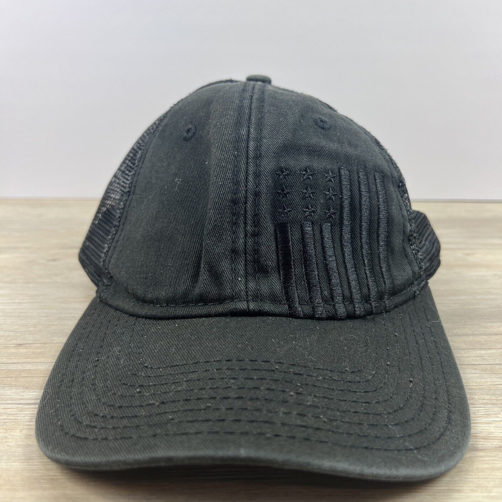 Other Black USA Flag Hat Adjustable Hat Black Adjustable Hat Adult Size ONE SIZE - 1 Thumbnail