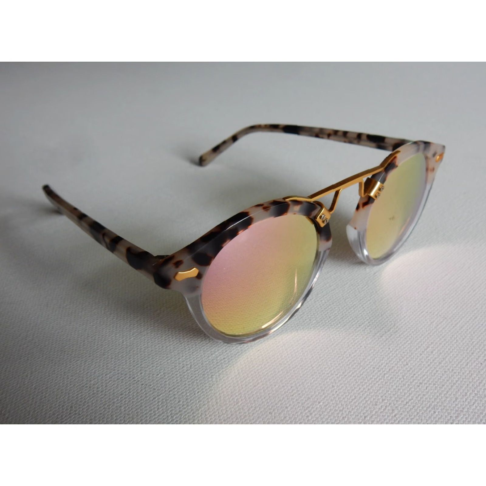 Vintage VINTAGE Carfia Sunglasses Women Brown 46mm UV Protectio n-145 CA5395 C04 Size ONE SIZE - 3 Thumbnail