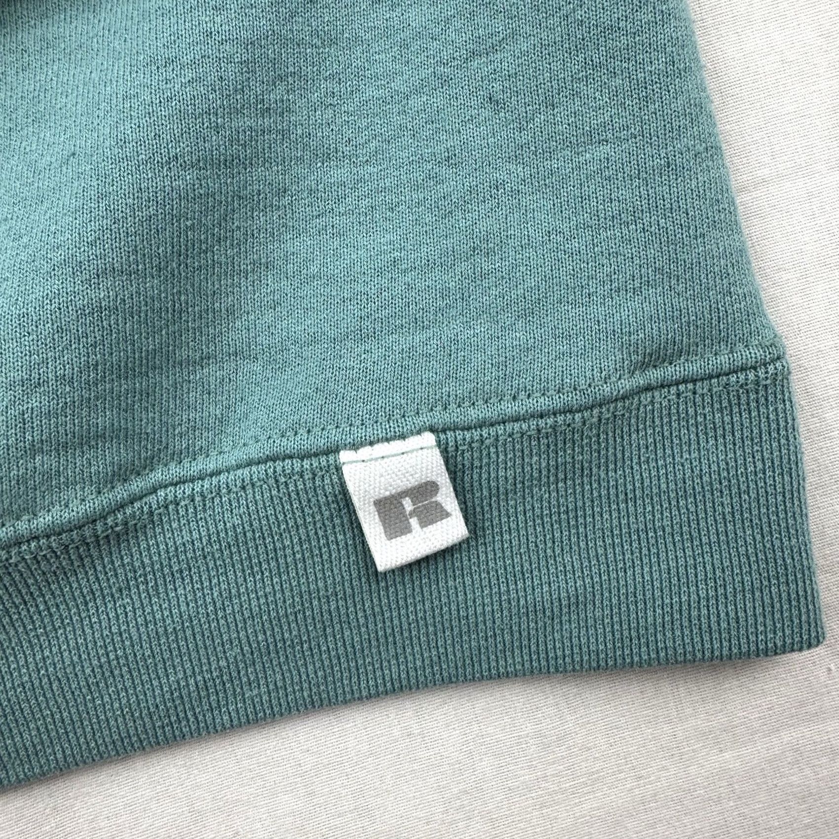 Russell Athletic VINTAGE Russell Athletic Sweatshirt Womens Large Teal Crewneck Made In USA 90s Size L / US 10 / IT 46 - 3 Thumbnail