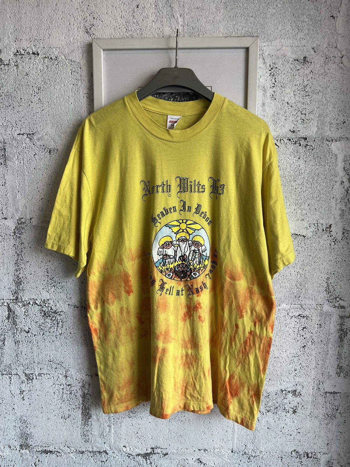 Vintage Vintage North Wilts H3 heaven in Devon 97’s festival Tshirt Size US XL / EU 56 / 4 - 2 Thumbnail