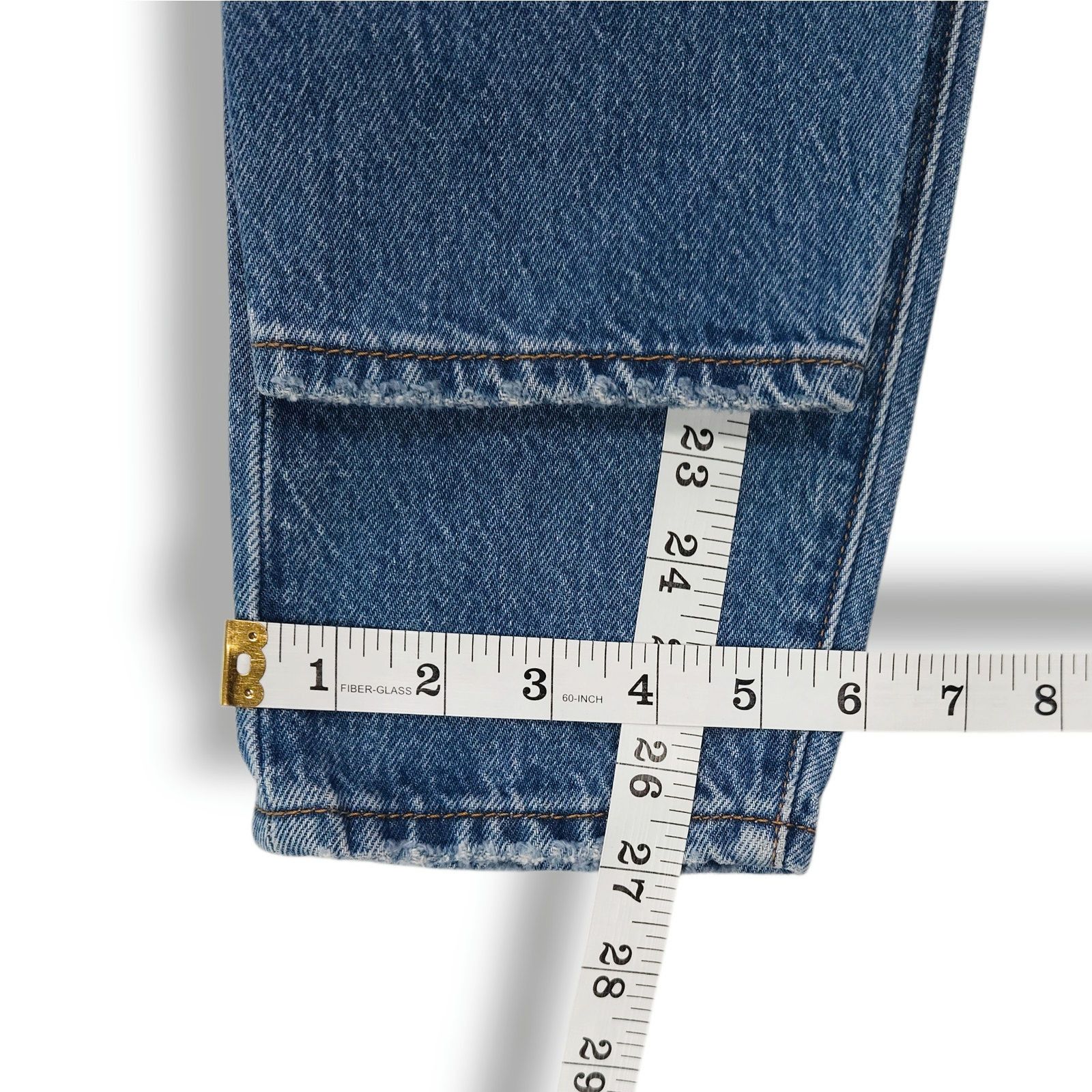 Levi's Levis Wedgie Straight Jeans High Rise Button Fly 26x27 Size 26" / US 2 / IT 38 - 12 Thumbnail