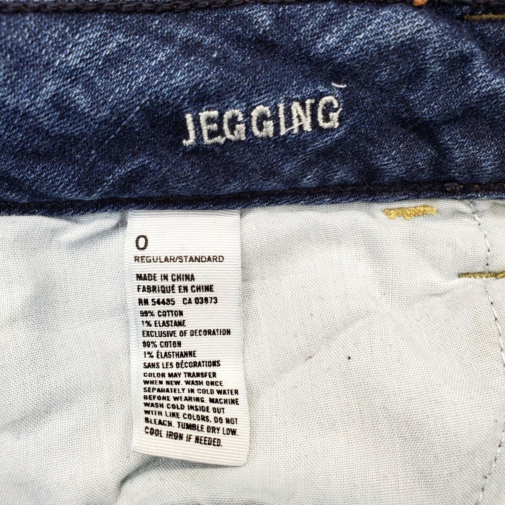 American Eagle Outfitters American Eagle Outfitters Jeans Women Size 0 Jegging Navy Blue Stretch Denim 5-Pocket Regular Fit Size 25" / US 0 / IT 36 - 7 Thumbnail