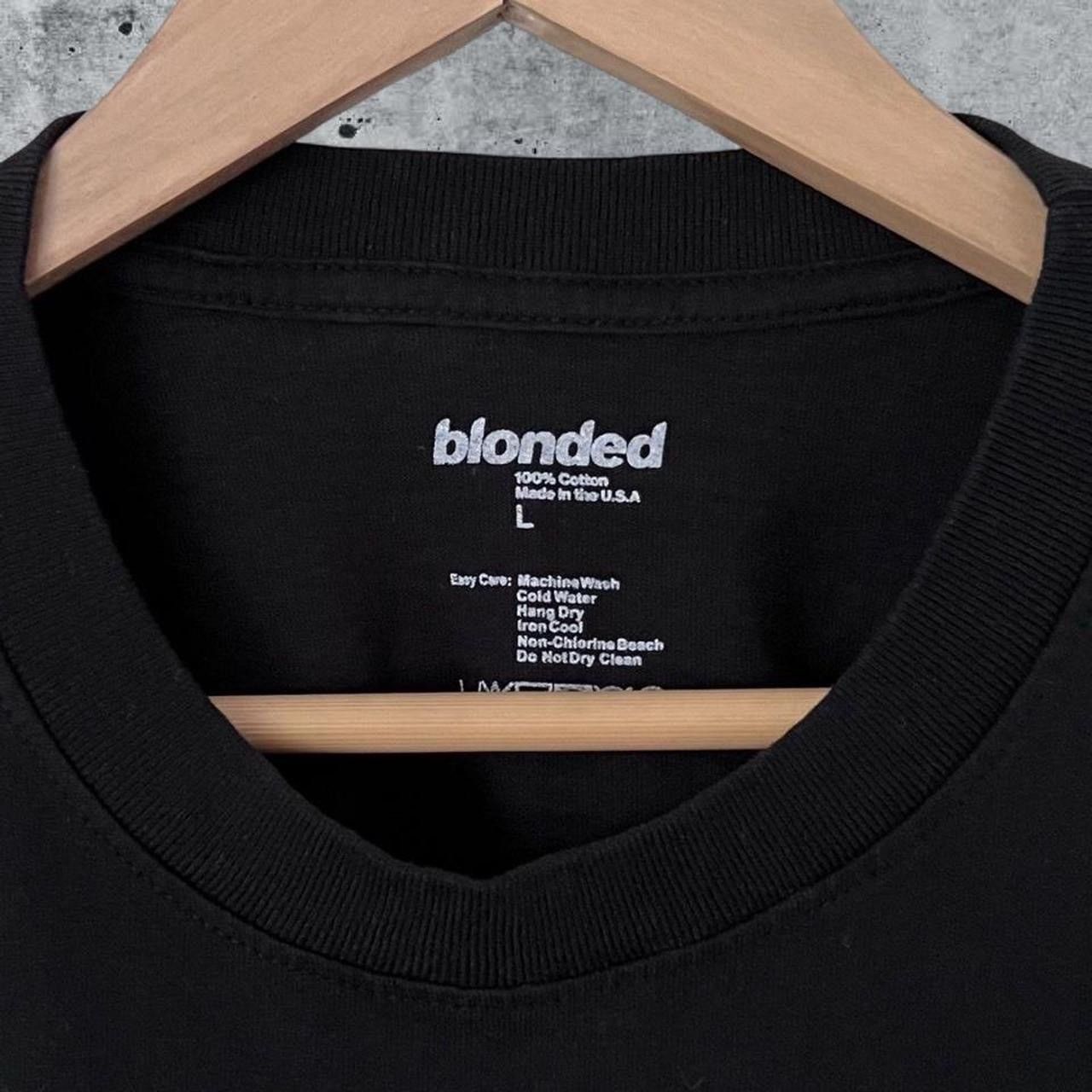 Frank Ocean Blonded Black Logo Tee Size US L / EU 52-54 / 3 - 2 Thumbnail