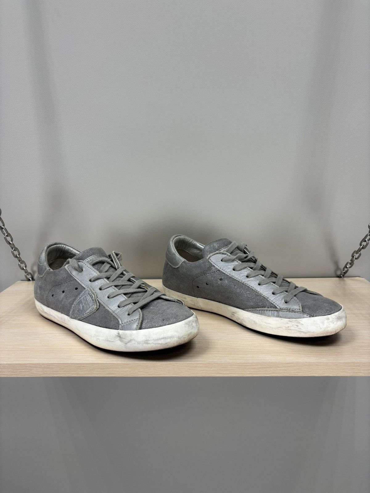 Philippe Model Womens sneakers Philippe Model Size 38 Color Gray Size US 8 / IT 38 - 2 Thumbnail