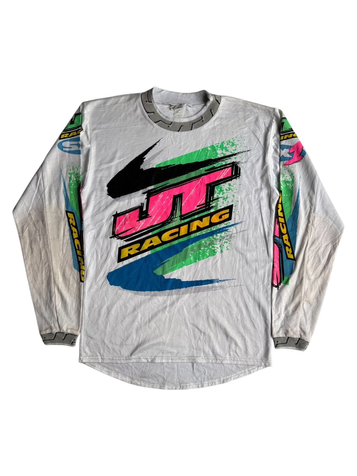 Vintage VERY RARE VINTAGE SHIRT JERSEY JT RACING USA MOTOCROSS