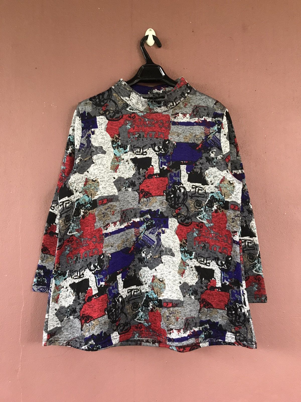 Japanese Brand Multicoloured Designs sweatshirt size M -L Size US L / EU 52-54 / 3 - 1 Thumbnail