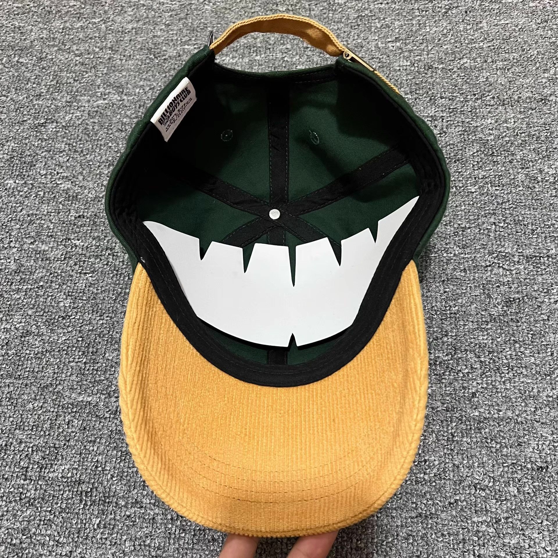 Billionaire Boys Club BBC Corduroy & Canvas Curved Brim Baseball Sun Hat Q7 Size ONE SIZE - 5 Thumbnail