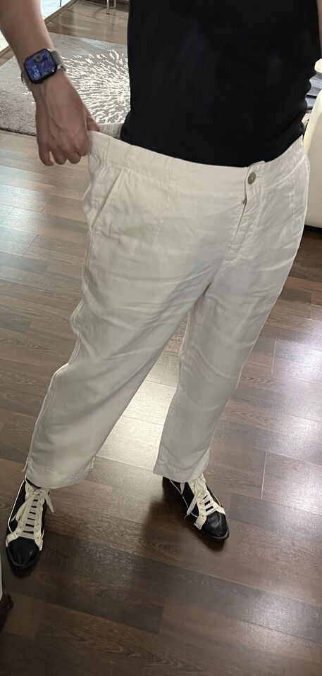 OSKA Oska Pants Linen White Size 4 Size 32" / US 10 / IT 46 - 15 Thumbnail