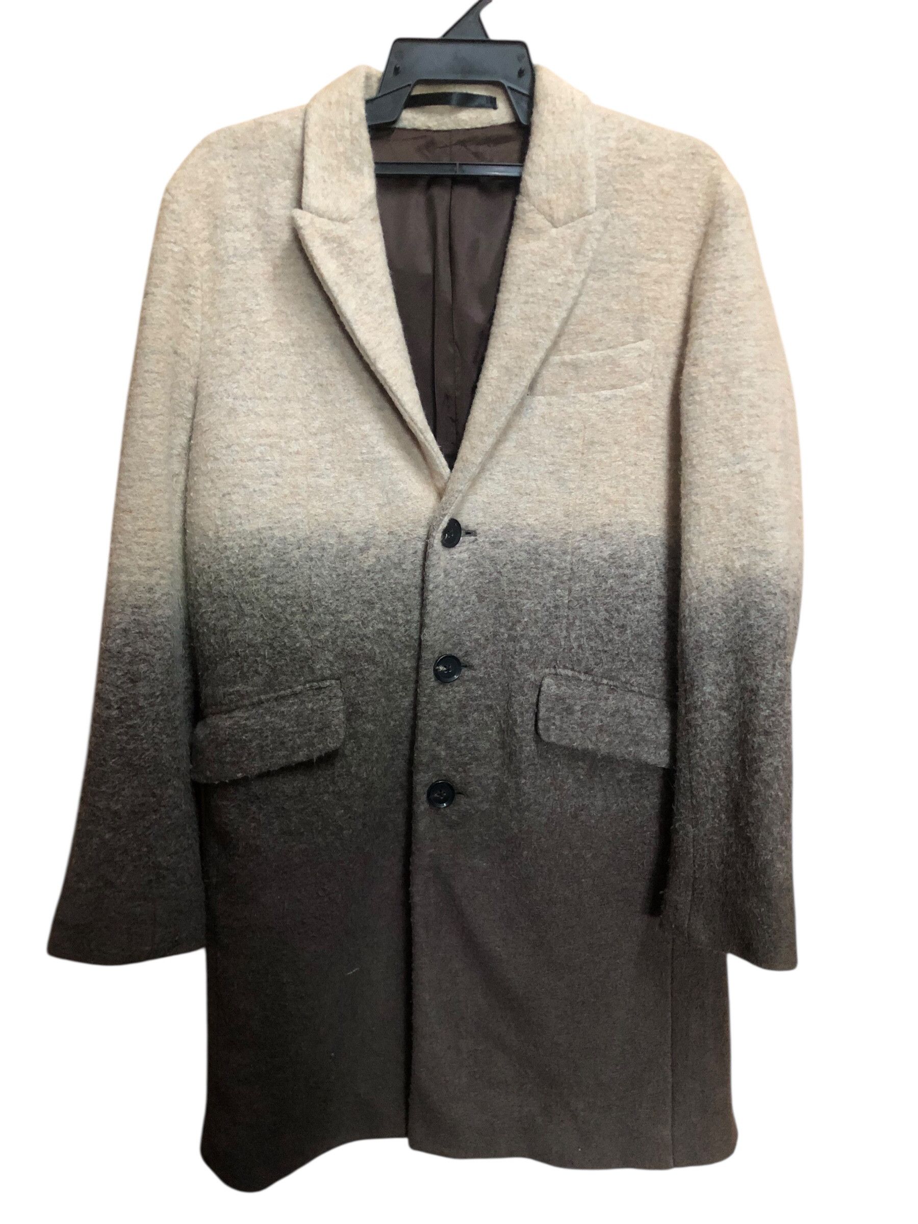 NO ID No Id 2 tone Color Wool Over Coat Size US S / EU 44-46 / 1 - 1 Thumbnail