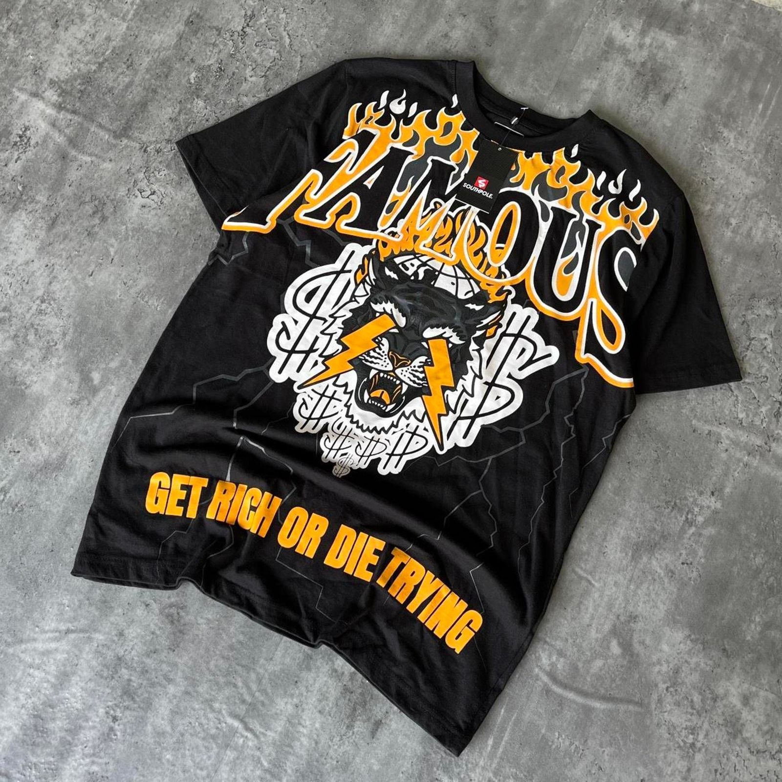 JNCO × Japanese Brand × Southpole Crazy Vintage Y2K Southpole Graphic Streetwear Grunge Shirt Size US L / EU 52-54 / 3 - 2 Thumbnail
