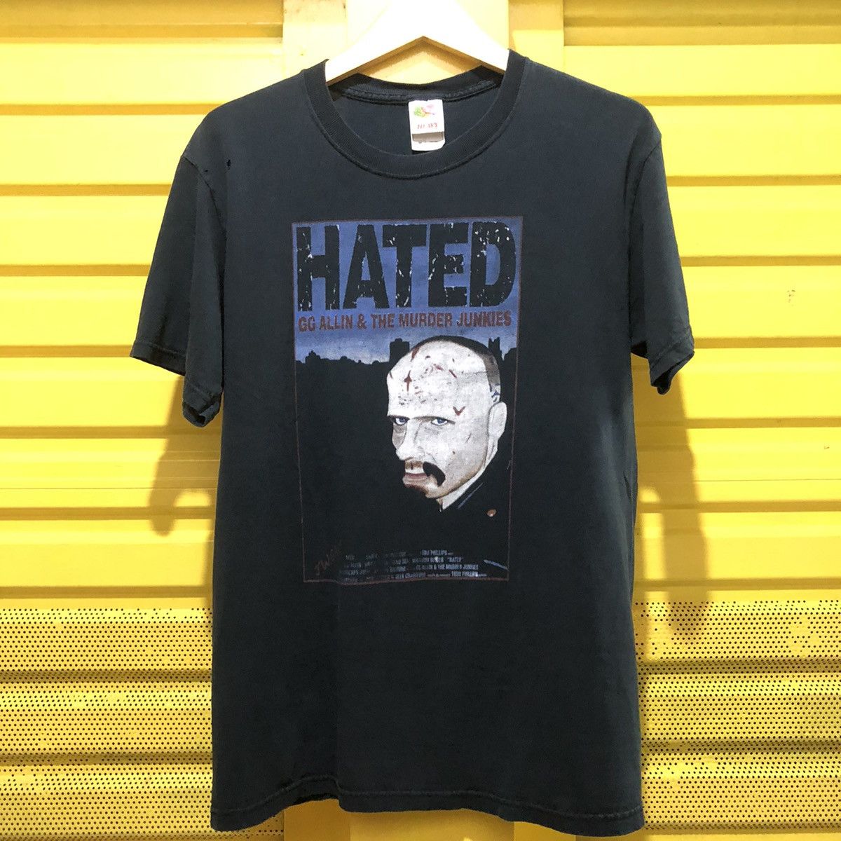 GG Allin and the murder junkie band tee, image size:1200x1200