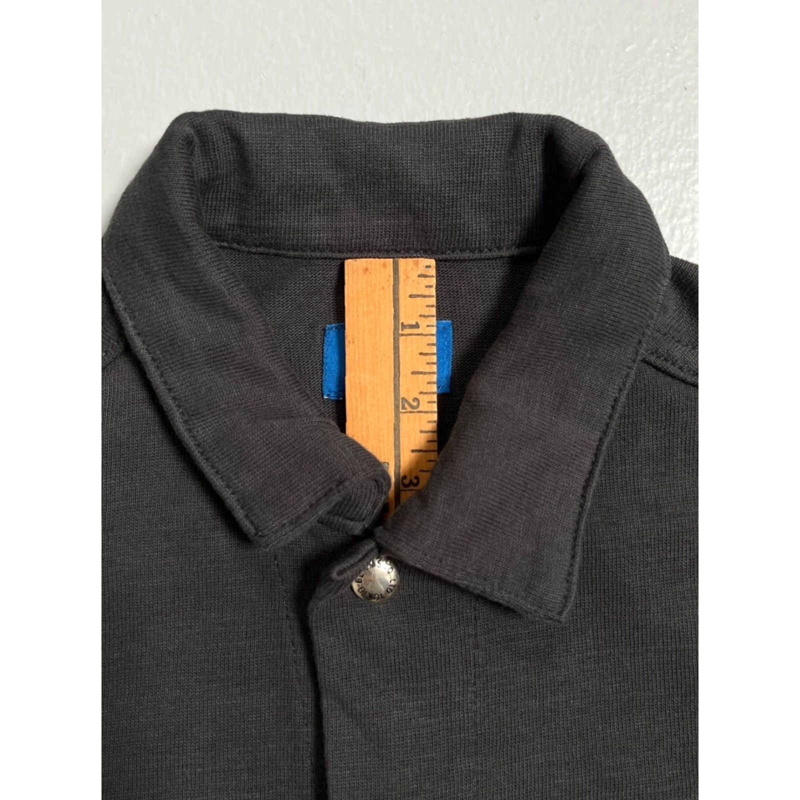 Vintage Beams Cotton Knit Trucker Vintage Style Work Jacket Snap Button Ranch Wear M Size US M / EU 48-50 / 2 - 2 Thumbnail