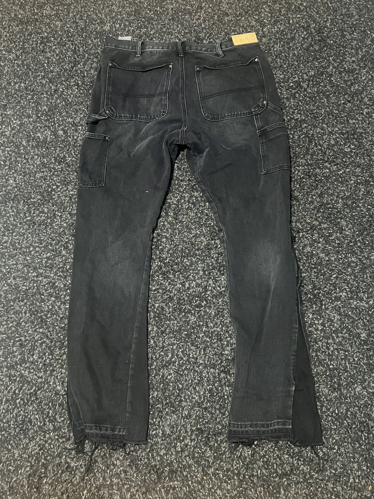 MNML MNML Black Work Flare Denim Size US 36 / EU 52 - 2 Thumbnail