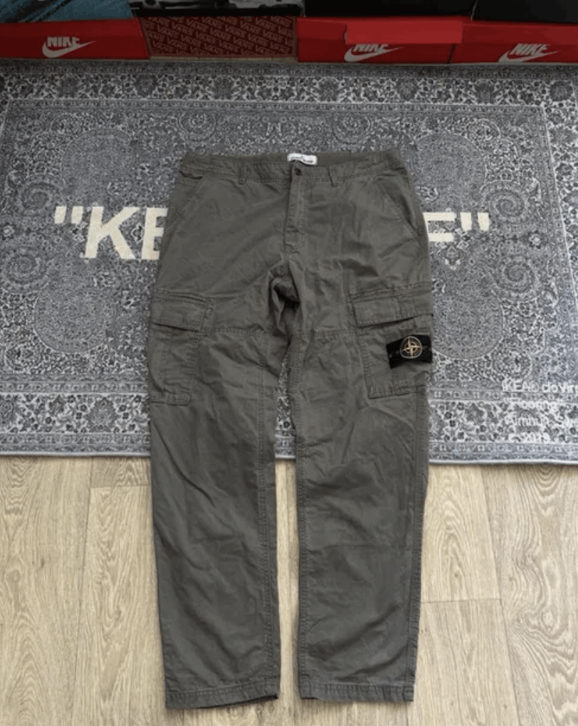 Stone Island stone island garment dyed cargo pants Size US 34 / EU 50 - 1 Thumbnail
