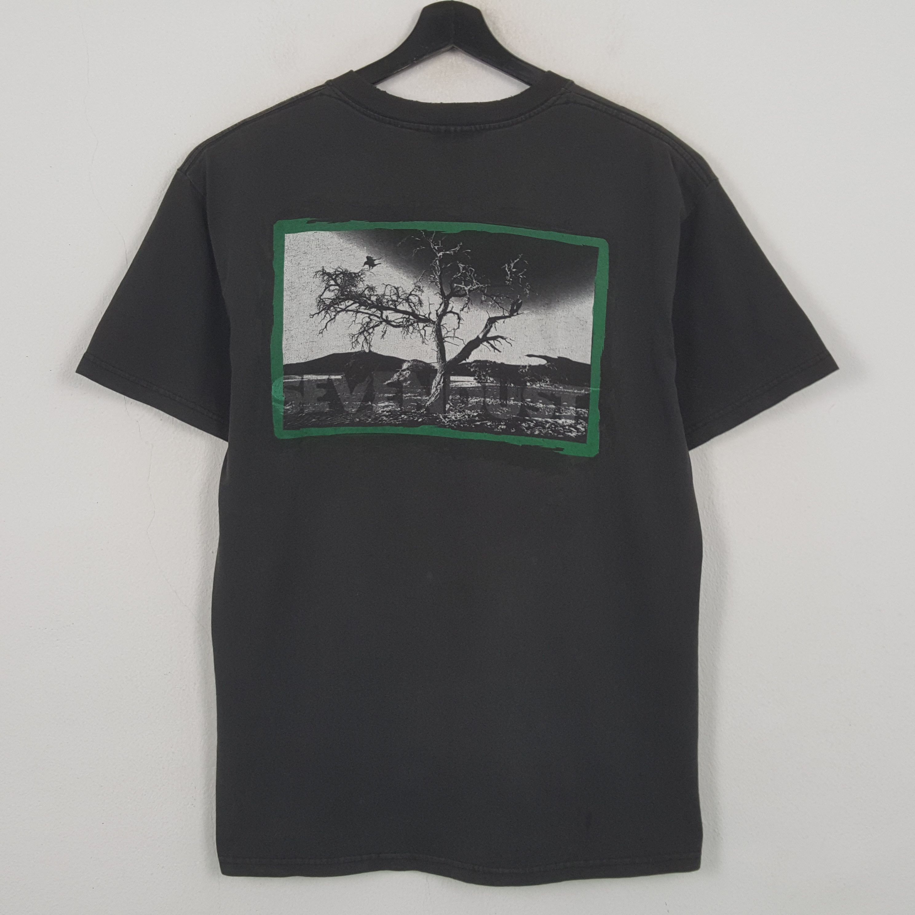 Band Tees Seven Dust Rock Band Vintage Tshirt RR4 Size US L / EU 52-54 / 3 - 3 Thumbnail