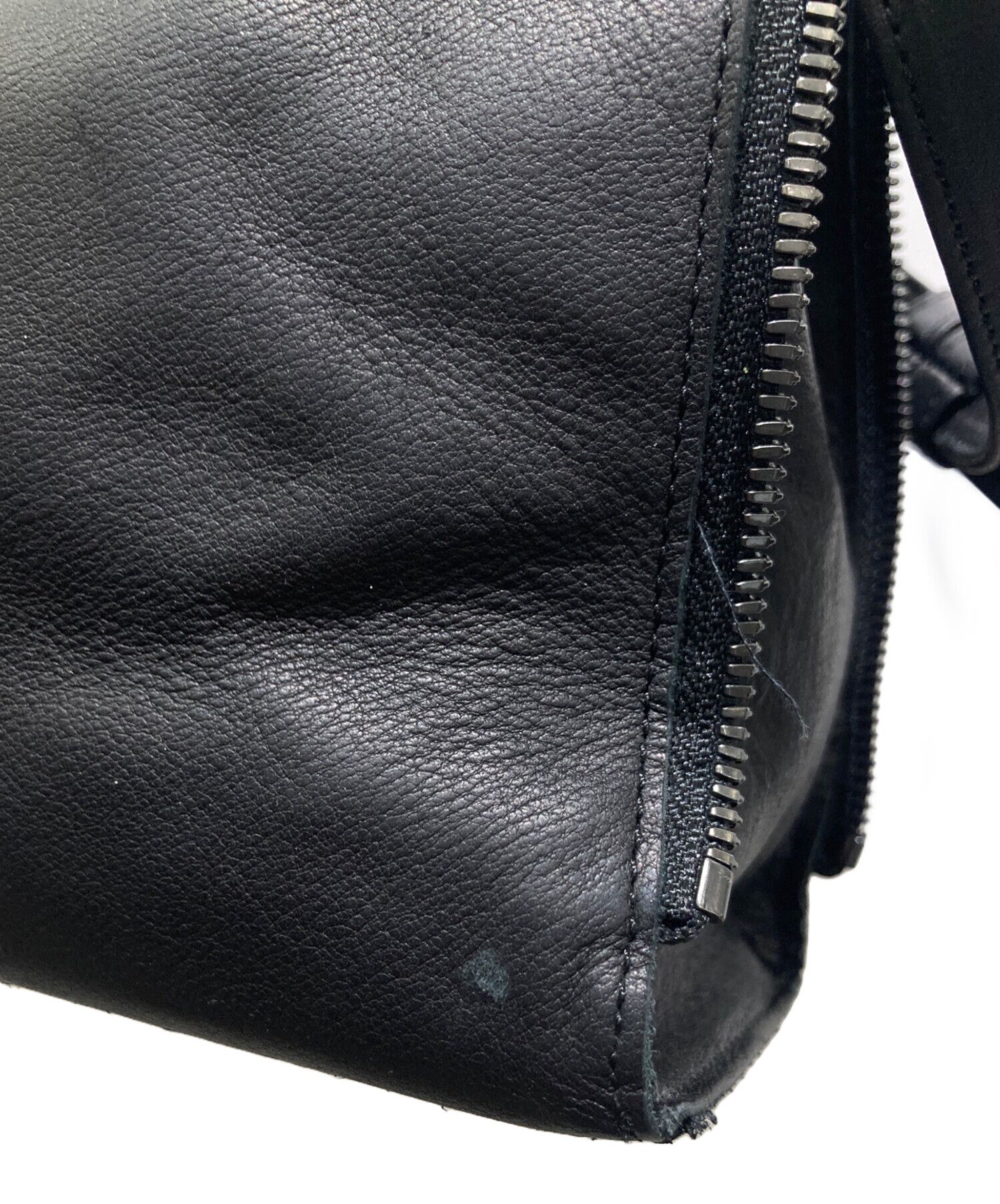 Yohji Yamamoto discord Yohji Yamamoto cow leather zipper handbag Size ONE SIZE - 5 Thumbnail
