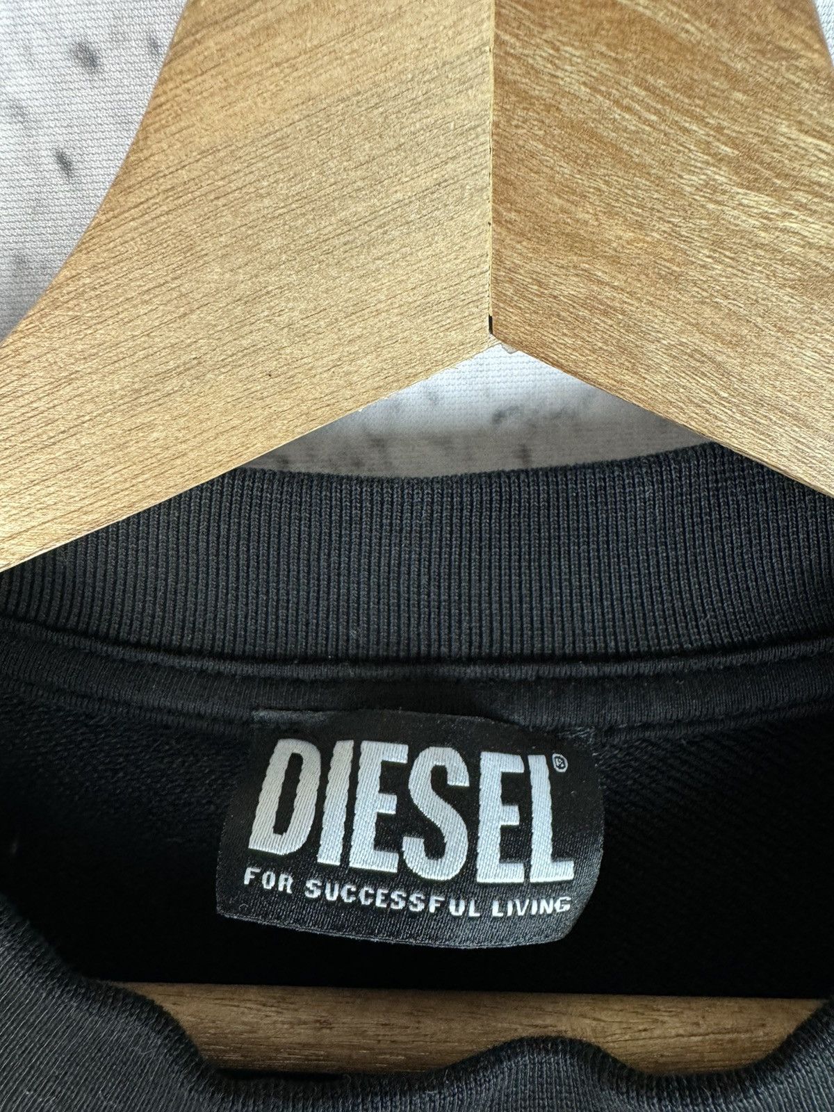 Diesel Vintage Diesel Sweatshirt Greece Big Logo Size US L / EU 52-54 / 3 - 3 Thumbnail