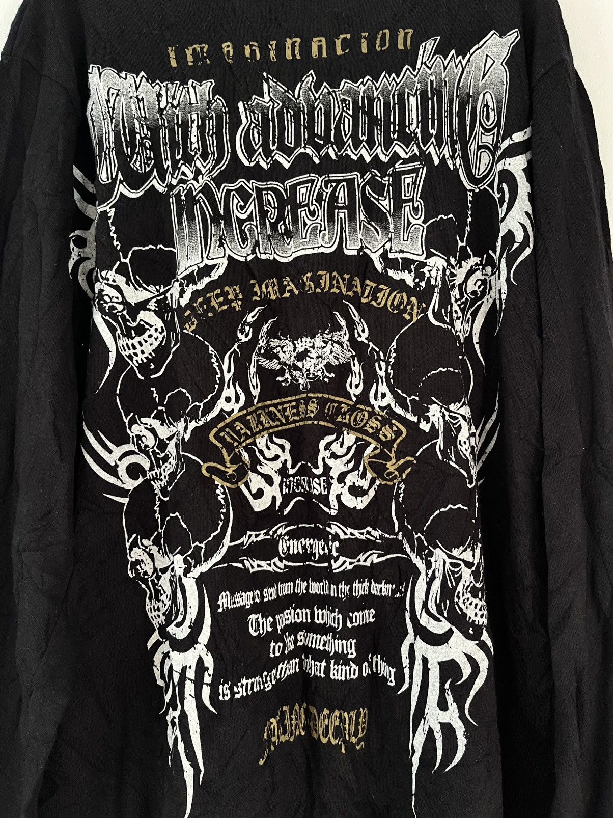 Japanese Brand Y2K Japanese The Breakers Poem Skull Big Logo Size US M / EU 48-50 / 2 - 4 Thumbnail