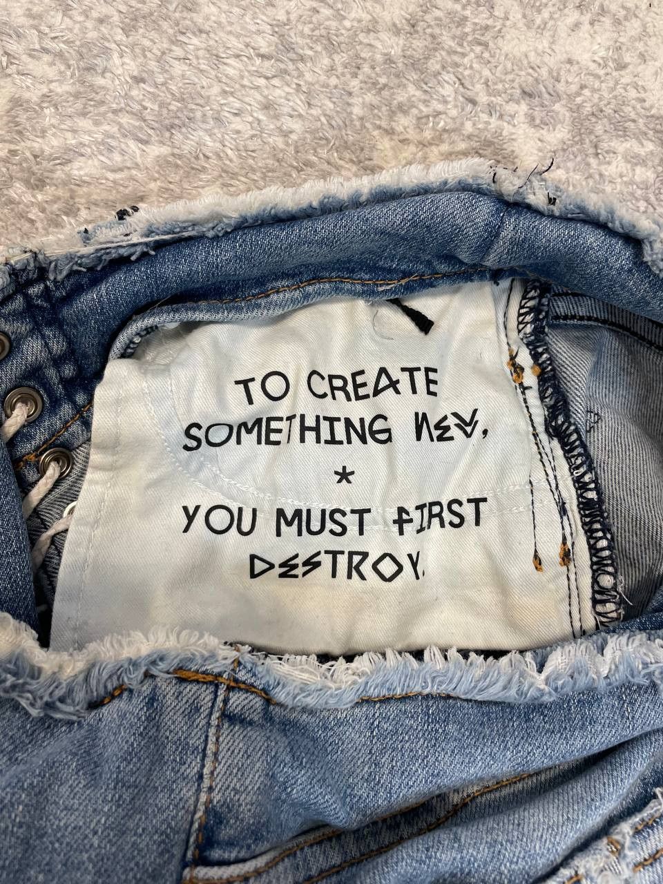 Ben Taverniti Unravel Project Ben Taverniti Unravel Project Jeans Distressed Designer Size 25" / US 0 / IT 36 - 19 Thumbnail
