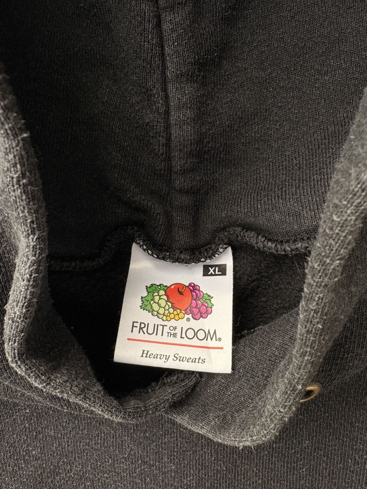 Fruit Of The Loom Vintage Rock Alternative Skull Hoodie Size US L / EU 52-54 / 3 - 3 Thumbnail