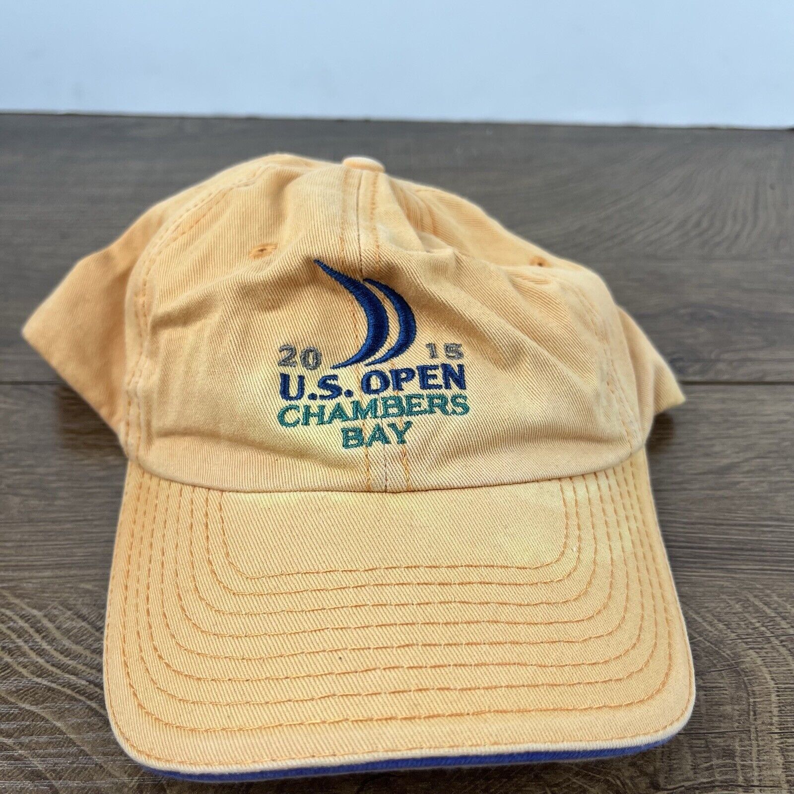 Other 2015 US Open Hat Chambers Bay Cap Orange Hat Adjustable Adul Size ONE SIZE - 3 Thumbnail
