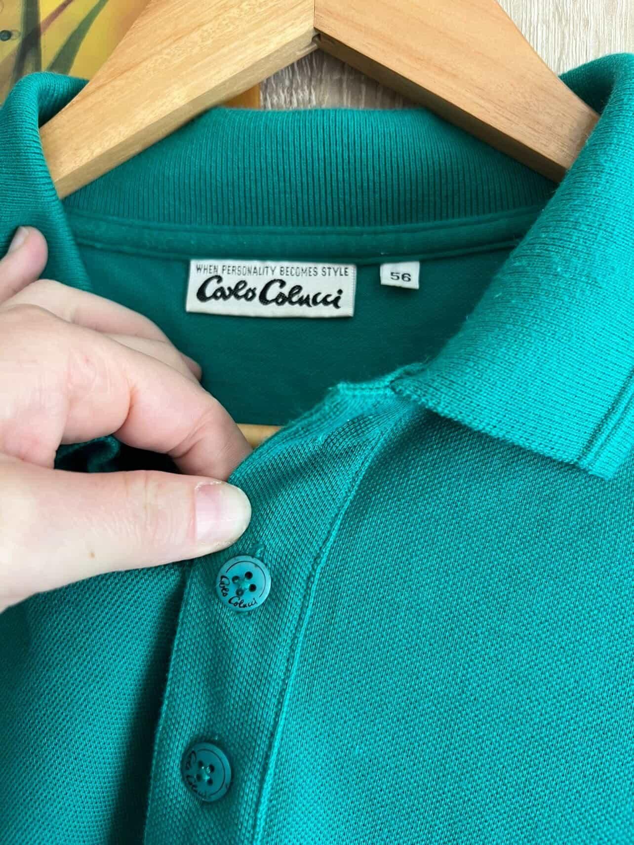 Carlo Colucci Carlo Colucci vintage polo shirt men's Size US XL / EU 56 / 4 - 7 Thumbnail