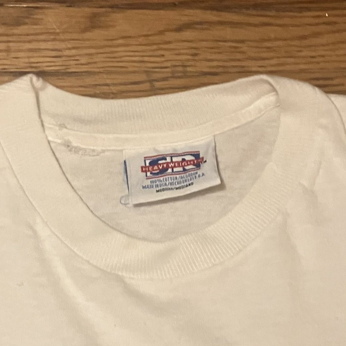 Vintage 1990s I Don’t Give A Shit Club T-Shirt Size US M / EU 48-50 / 2 - 2 Thumbnail