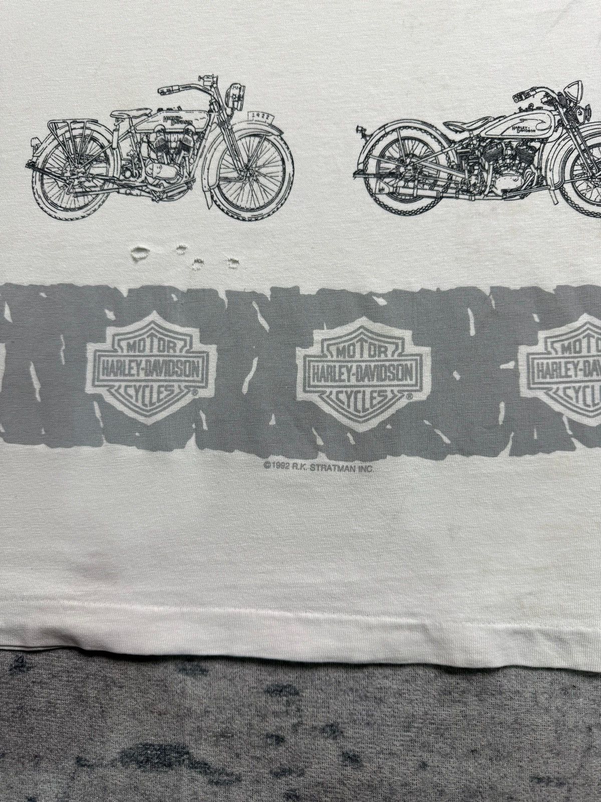 Harley Davidson 1993 Harley Davidson “90th Anniversary Commemoration” Tee Size US XL / EU 56 / 4 - 5 Thumbnail