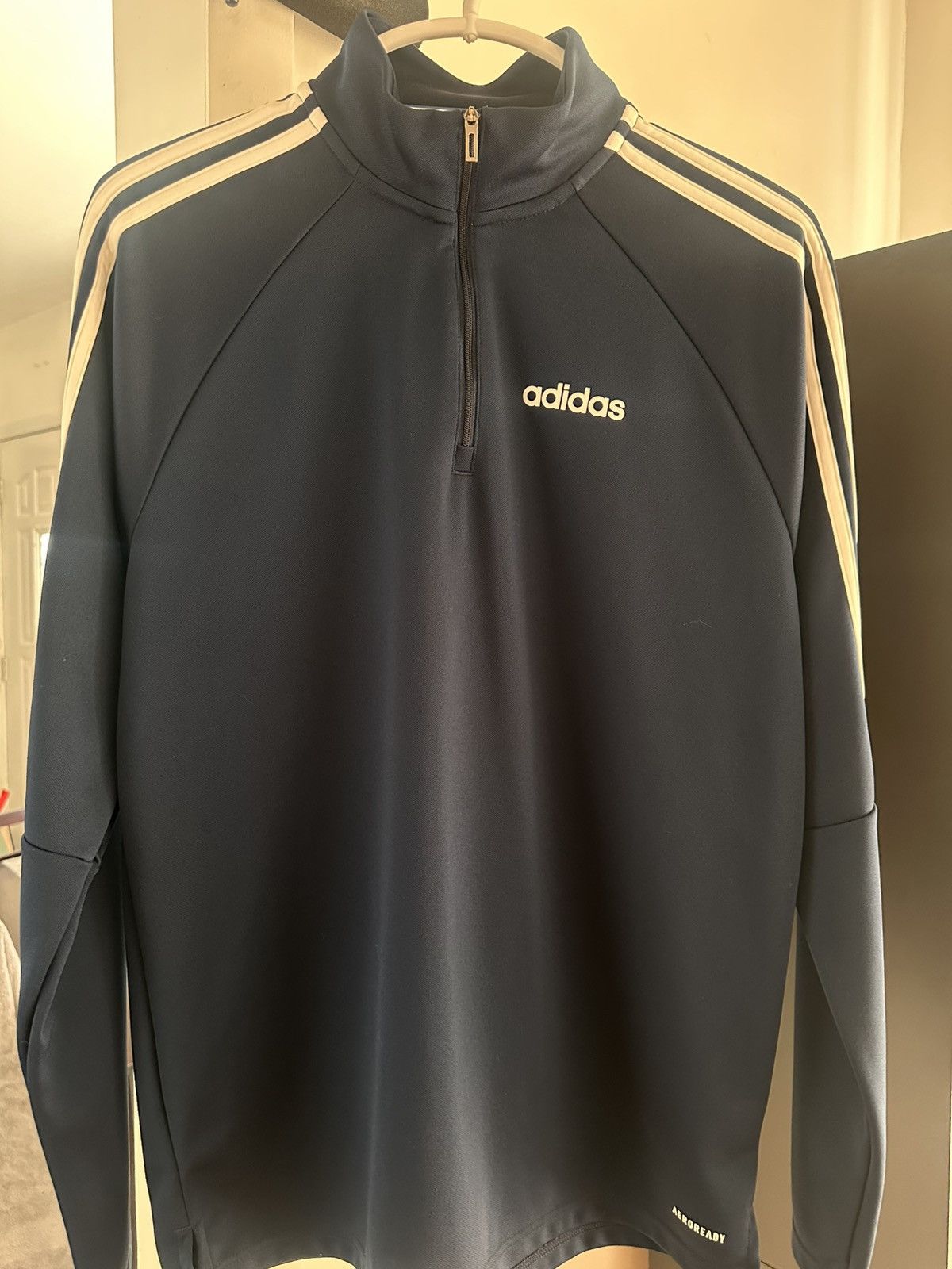 Adidas Medium Adidas Long Sleeve Quarter Zip Up Size US M / EU 48-50 / 2 - 1 Preview
