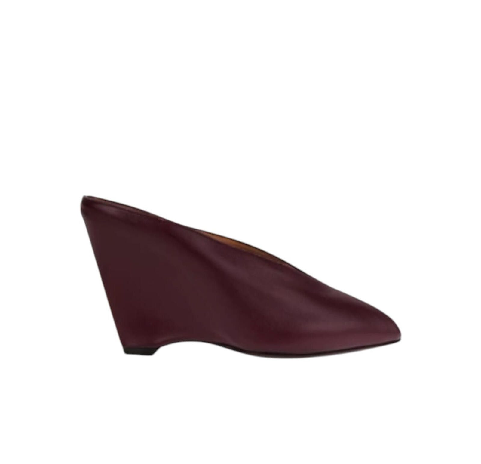 Salvatore Ferragamo Ferragamo Peep Toe Mule Size ONE SIZE - 1 Thumbnail