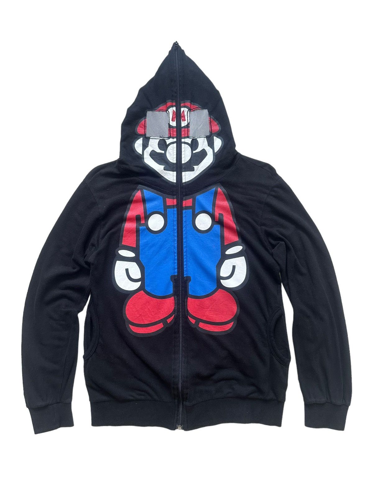 Bape mario hoodie sale