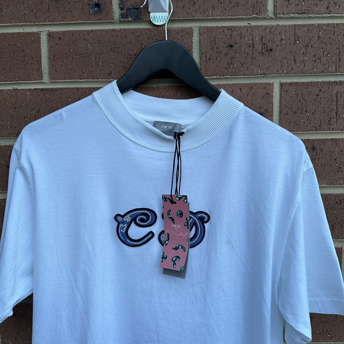 Dior Christian Dior X Kenny Scharf Sequin Logo Tee Size US S / EU 44-46 / 1 - 2 Thumbnail