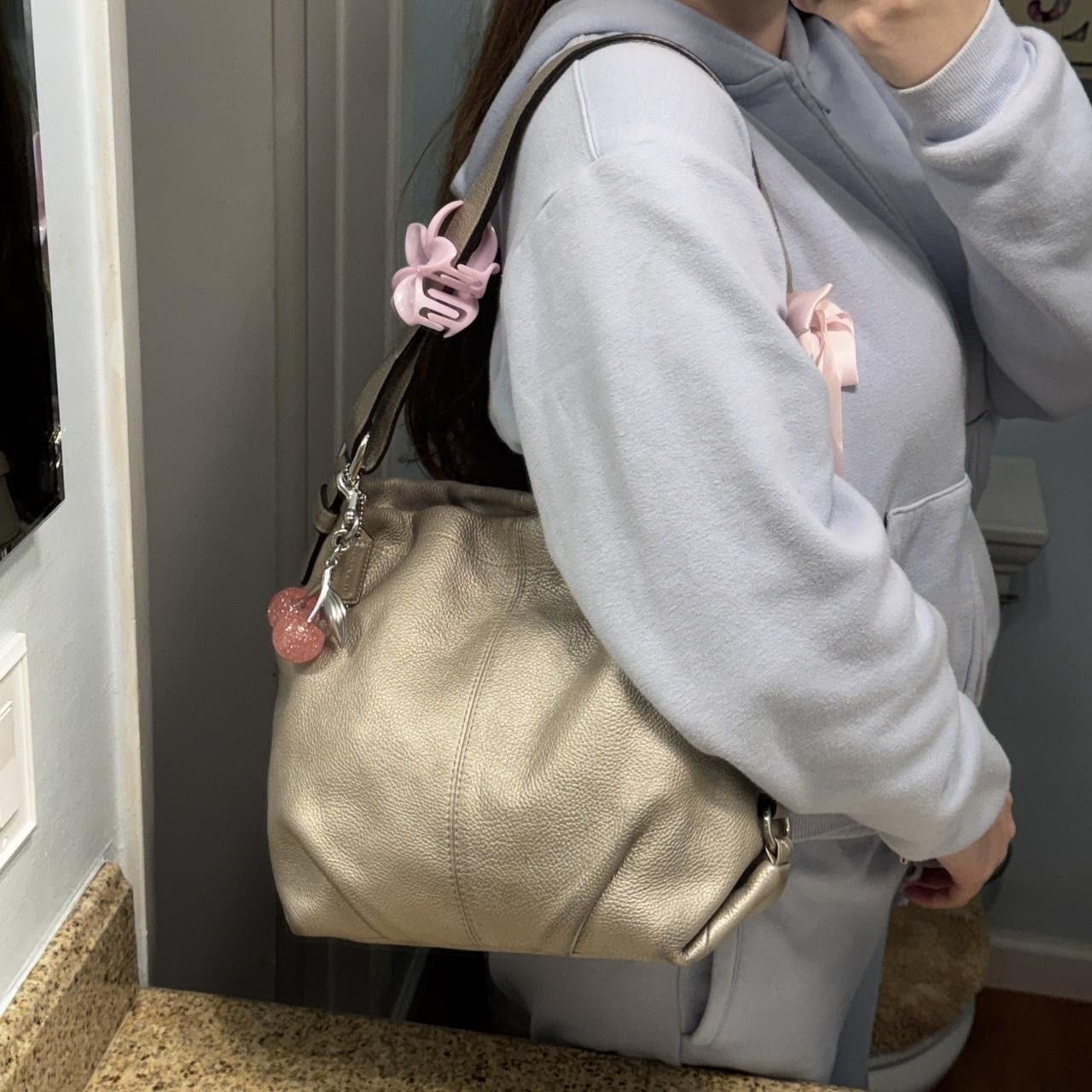 Coach Y2K Silver Coach Slouchy Hobo Bag Size ONE SIZE - 8 Thumbnail