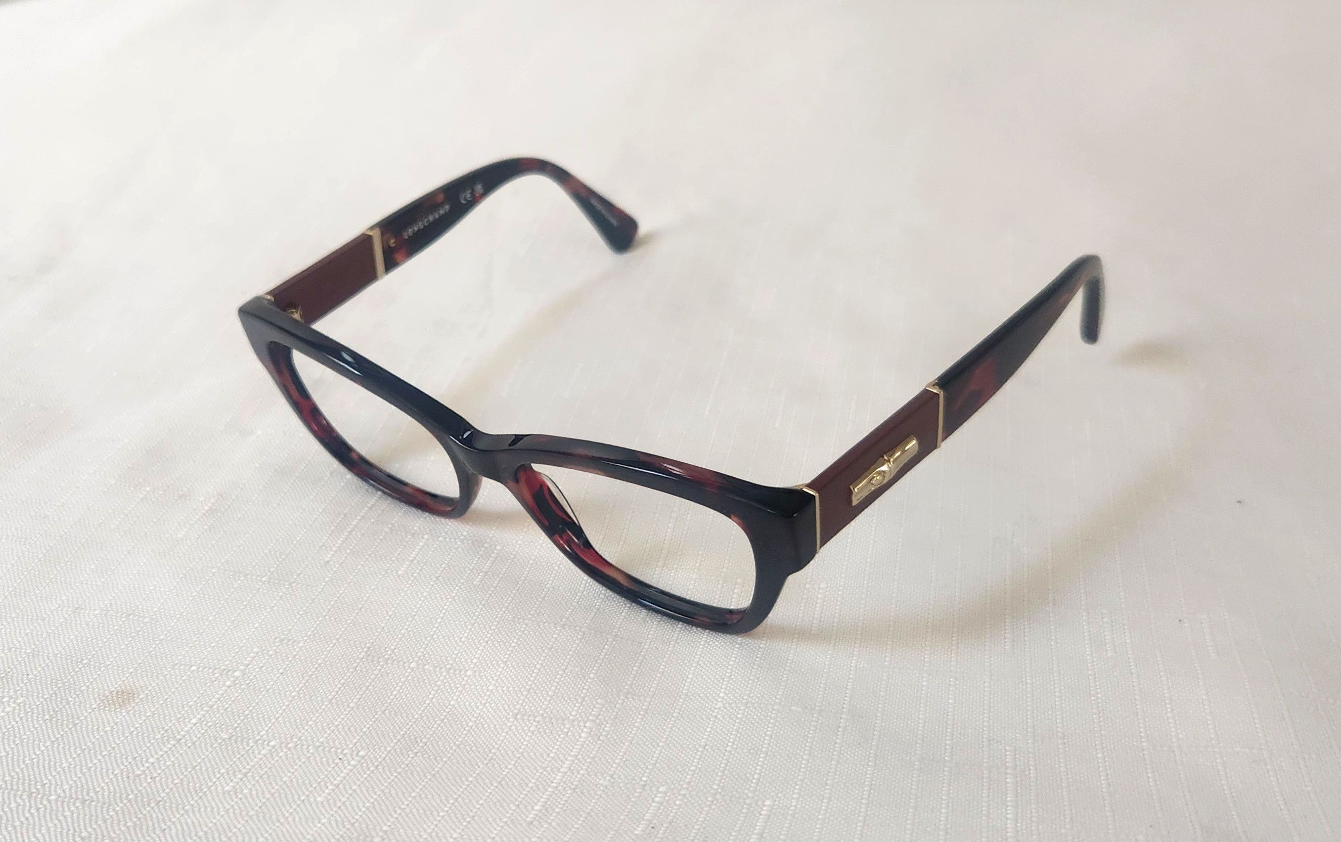 Longchamp Longchamp LO2742L red havana 640 52-16-140 Eyeglasses Frame Size ONE SIZE - 1 Thumbnail