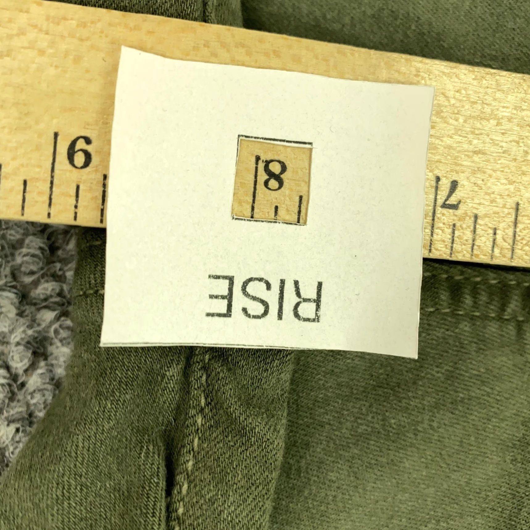 7 For All Mankind VINTAGE? Wait original not vintage. So no. Title: 7 For All Mankind Skinny Jeans Womens 23 Olive Green Mid Rise Stretch Twill Size 40" / US 18 - 6 Thumbnail