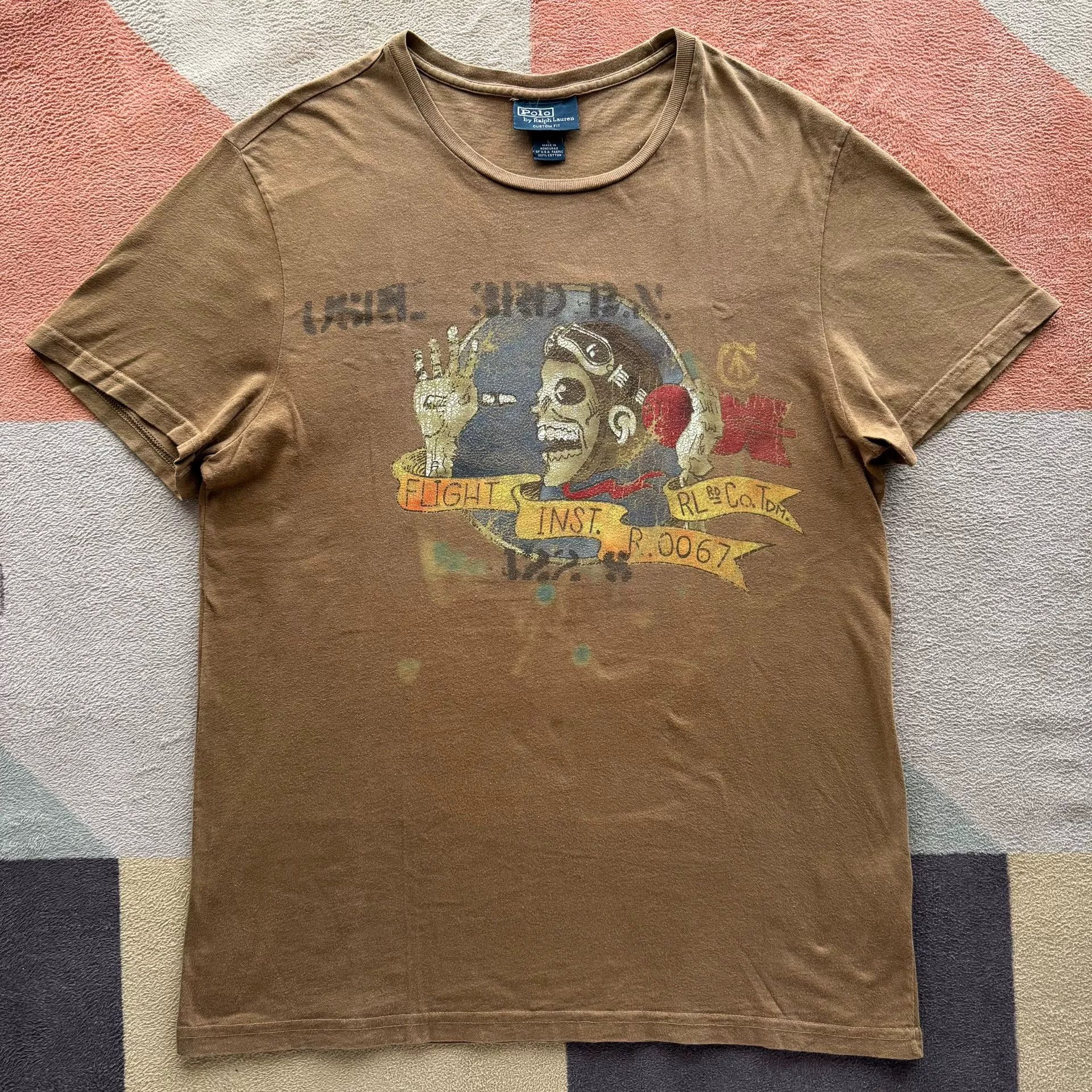 Polo Ralph Lauren Ralph Lauren Bomber Formation Short Sleeve T-Shirt Size US L / EU 52-54 / 3 - 1 Thumbnail